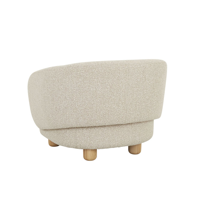 Flo Occasional Chair - Moonbeam - Natural Ash
