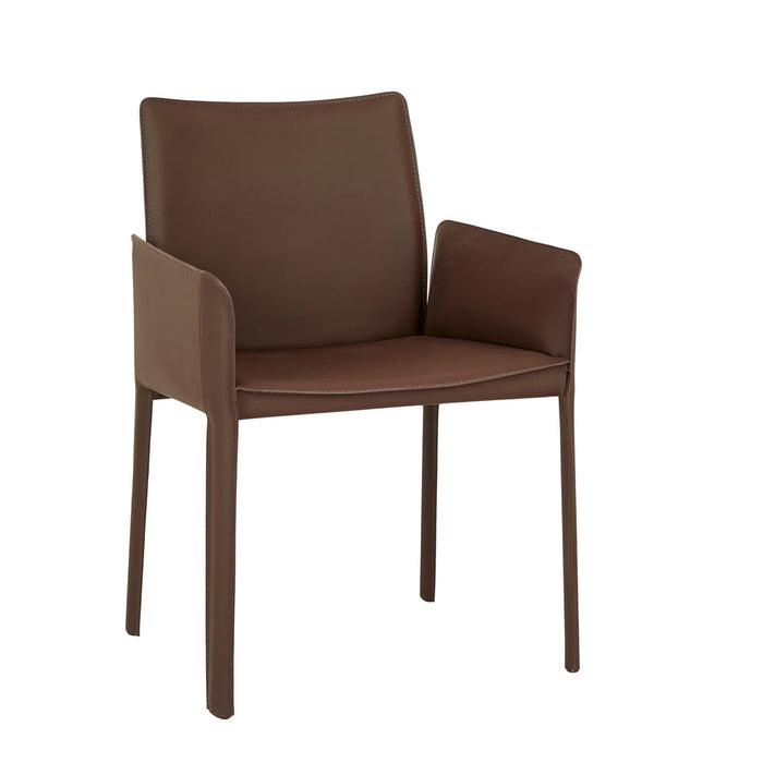 Lachlan Dining Armchair - Carob