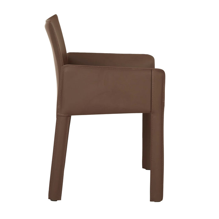 Lachlan Dining Armchair - Carob