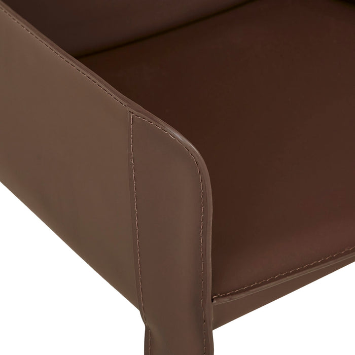 Lachlan Dining Armchair - Carob