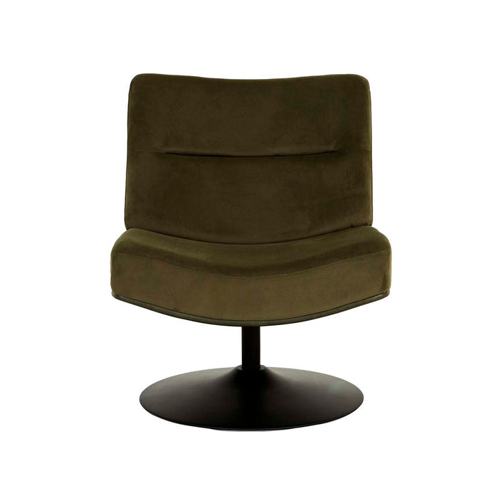 Preston Occasional Chair - Loden - Vintage Matt Green PU