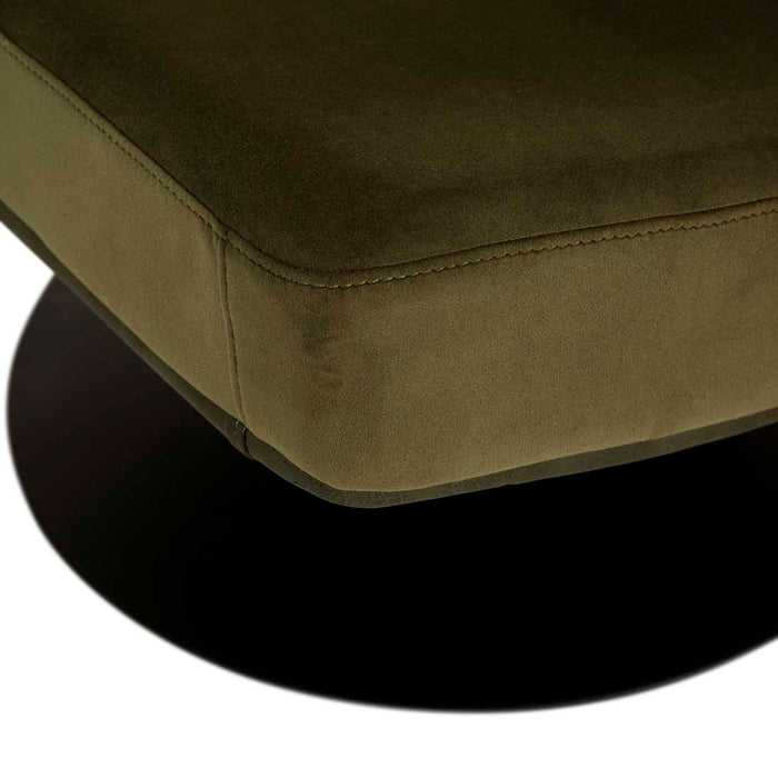 Preston Occasional Chair - Loden - Vintage Matt Green PU