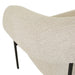 Sid Occasional Chair - Nougat - Black Metal