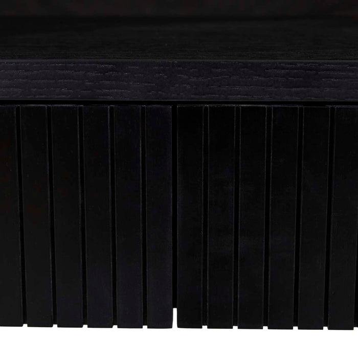 Chloe Channel Console - Black Oak