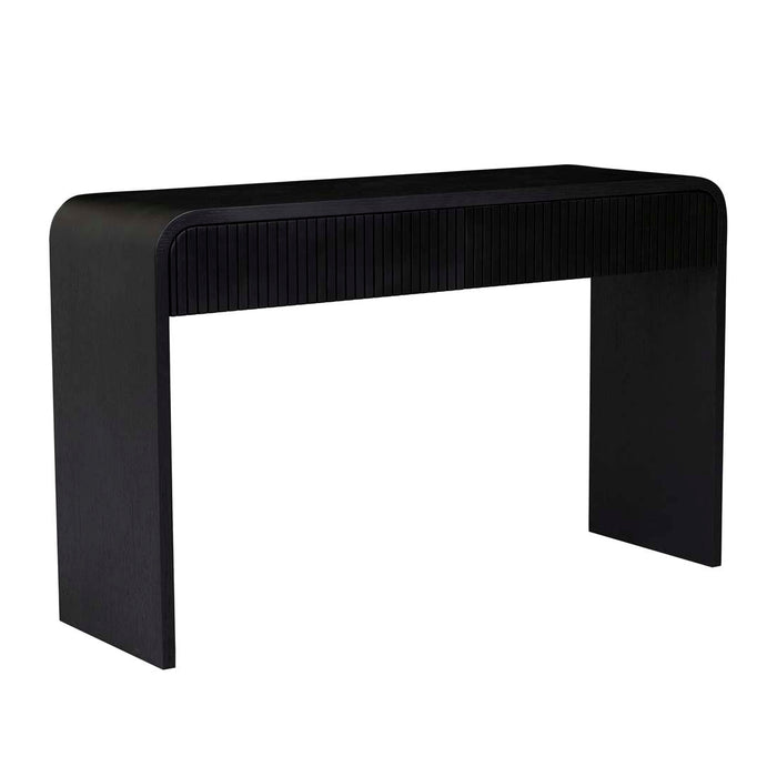 Chloe Channel Console - Black Oak