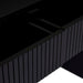 Chloe Channel Console - Black Oak