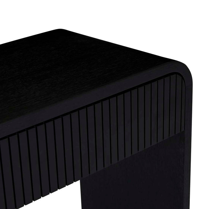 Chloe Channel Console - Black Oak