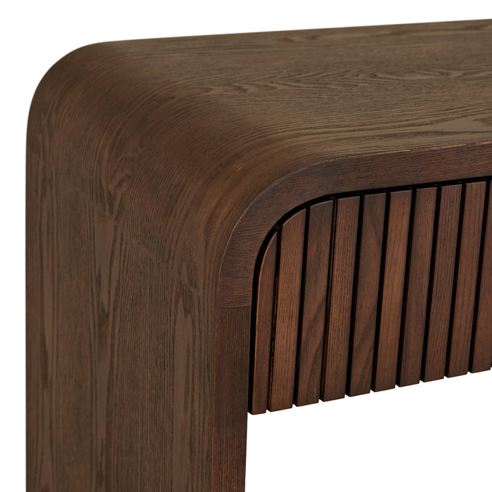 Chloe Channel Console - Tobacco Ash