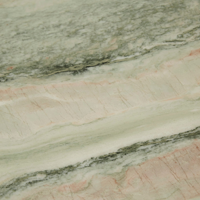 Oberon Curve Marble Coffee Table - Marine Marble - Thyme