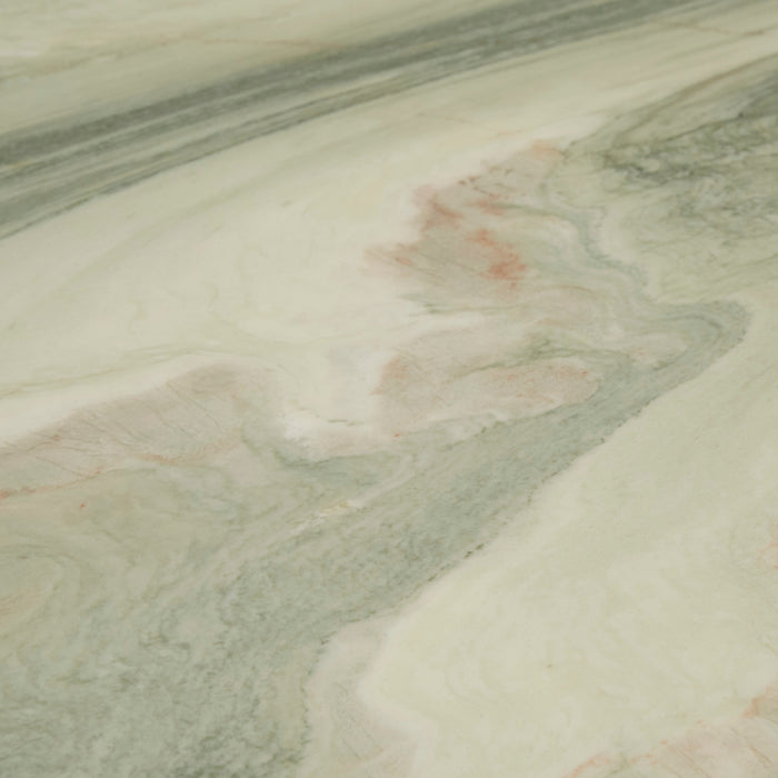 Oberon Curve Marble Coffee Table - Marine Marble - Thyme