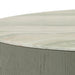 Oberon Curve Marble Coffee Table - Marine Marble - Thyme