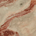 Oberon Curve Marble Coffee Table - Monica Red Marble - Natural Ash
