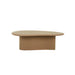 Arc Stone Coffee Table - Neutral Clay Pitted