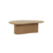 Arc Stone Coffee Table - Neutral Clay Pitted