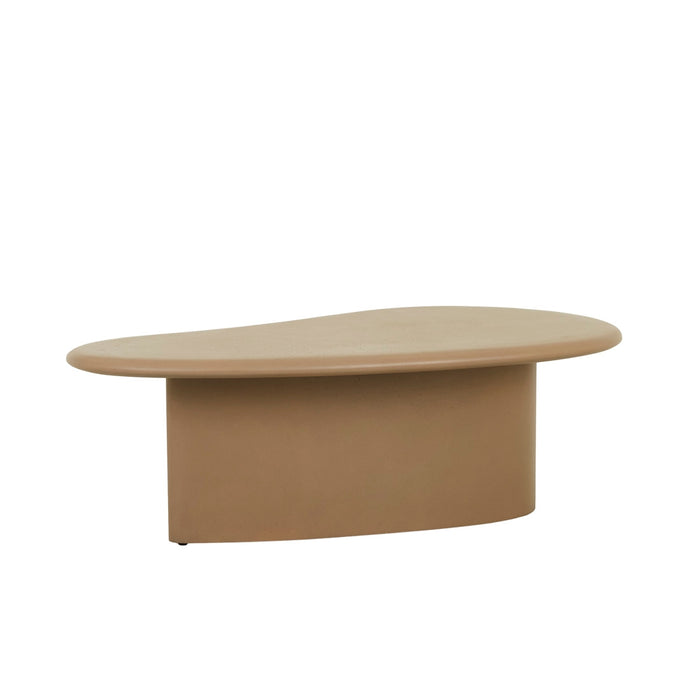 Arc Stone Coffee Table - Neutral Clay Pitted