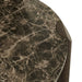 Willa Marble Coffee Table - Emperador Marble - Chocolate Oak