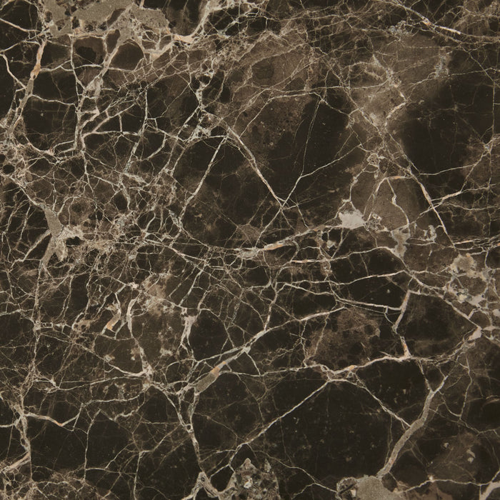 Willa Marble Coffee Table - Emperador Marble - Chocolate Oak