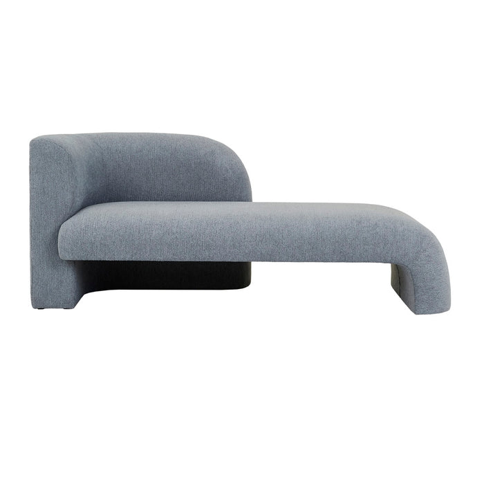 Aubury Daybed Left Arm - Vista Blue