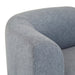 Aubury Daybed Left Arm - Vista Blue