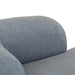 Aubury Daybed Left Arm - Vista Blue