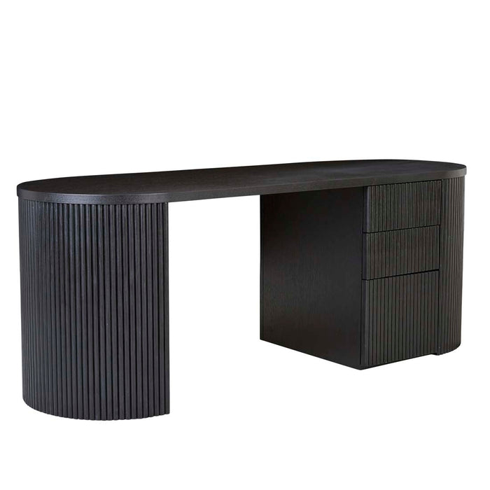 Benjamin Ripple Grand Desk - Matt Black