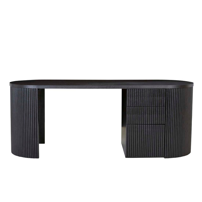 Benjamin Ripple Grand Desk - Matt Black
