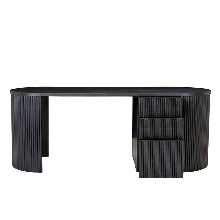 Benjamin Ripple Grand Desk - Matt Black