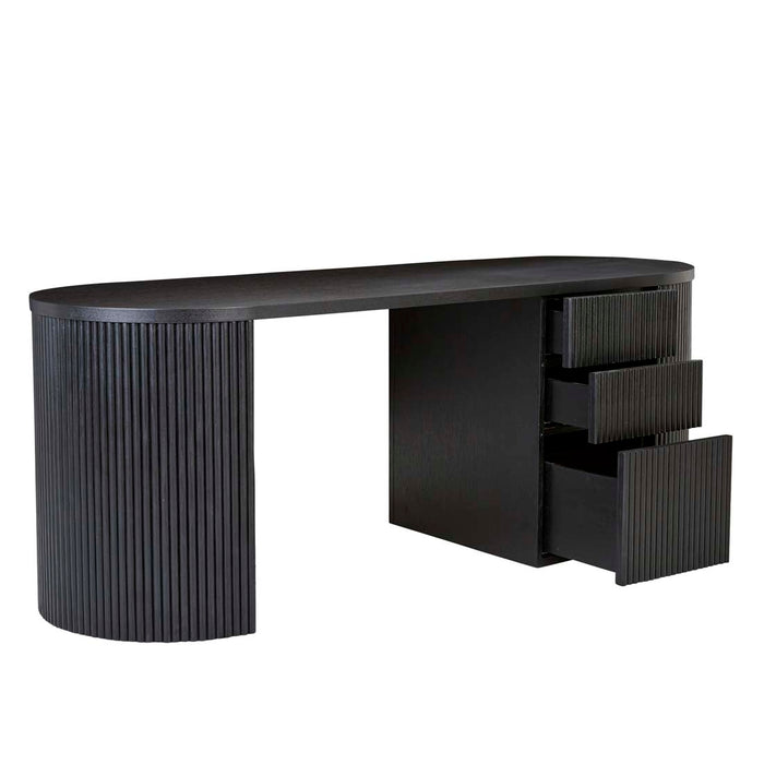 Benjamin Ripple Grand Desk - Matt Black