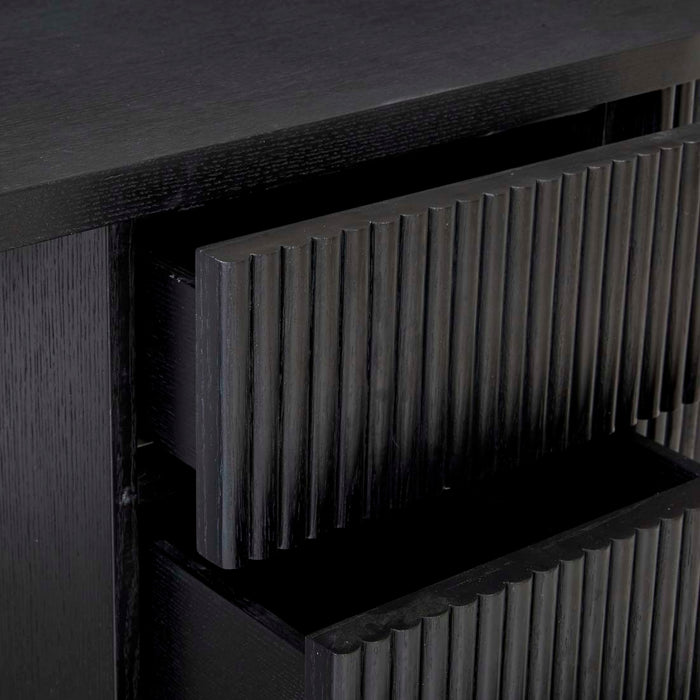 Benjamin Ripple Grand Desk - Matt Black