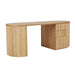 Benjamin Ripple Grand Desk - Natural Ash