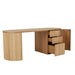 Benjamin Ripple Grand Desk - Natural Ash