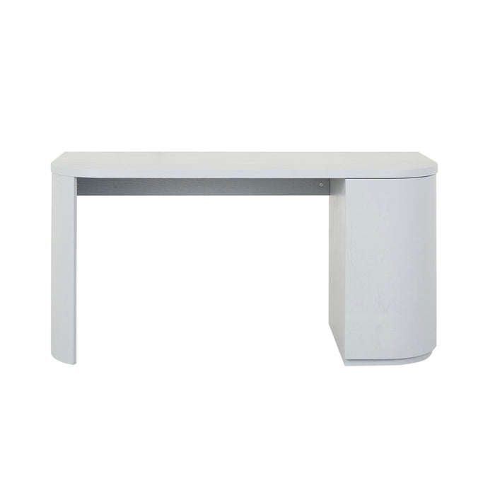 Orson Round Desk - Powder Blue