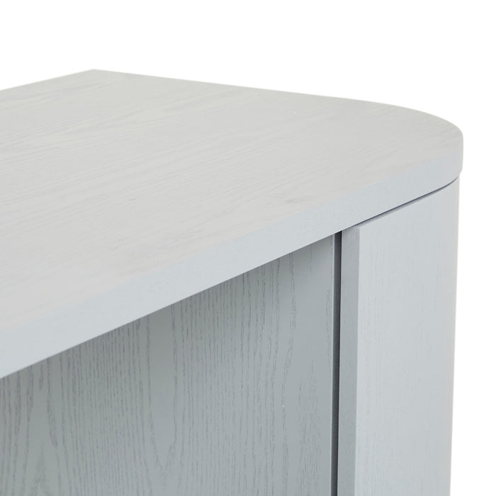 Orson Round Desk - Powder Blue