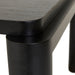 Flint Dining Table - Black Oak