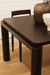 Flint Dining Table - Black Oak