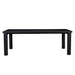 Flint Dining Table - Black Oak
