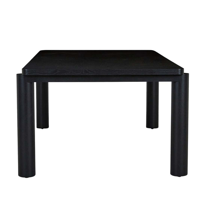 Flint Dining Table - Black Oak