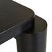 Flint Dining Table - Black Oak