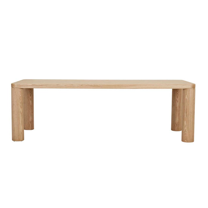 Frankie 240 Dining Table - Natural - Natural Ash