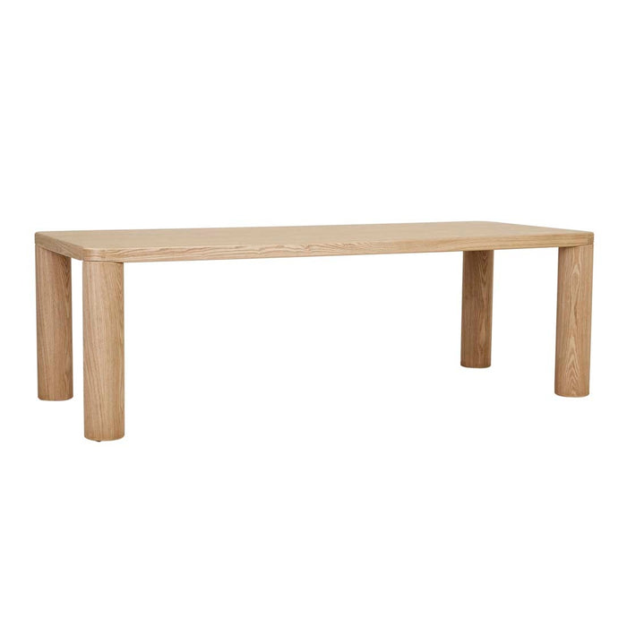 Frankie 240 Dining Table - Natural - Natural Ash