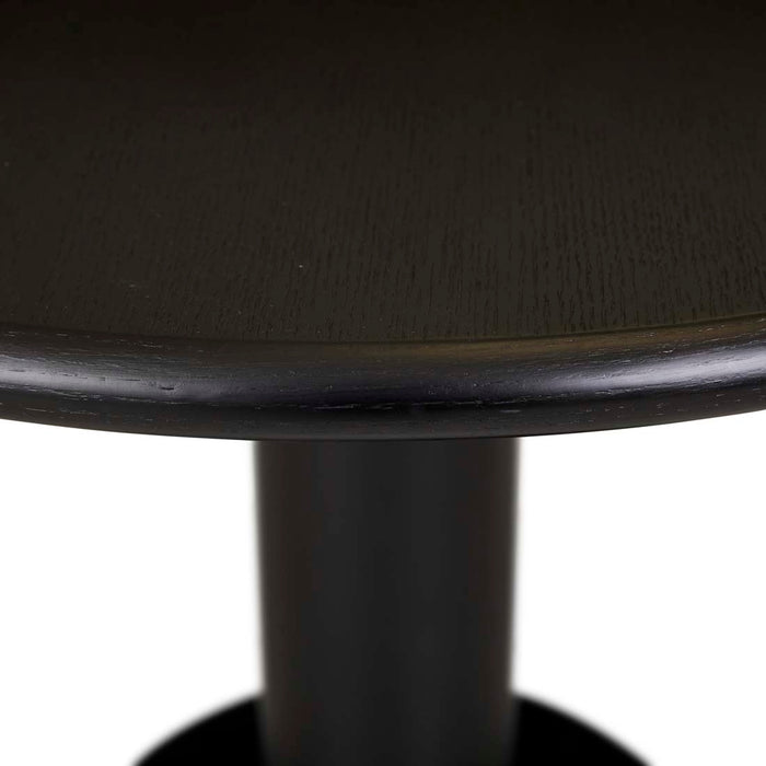 Freddie Dining Table - Matt Black Oak