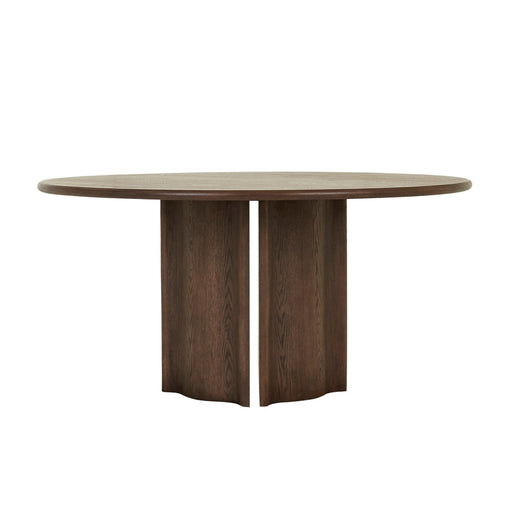 Leon Round Dining Table - Tobacco Ash