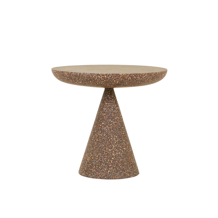 Livorno Luna Cafe Table - Mocha Terrazzo