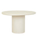 Lucia Curve Dining Table - Sand Dune