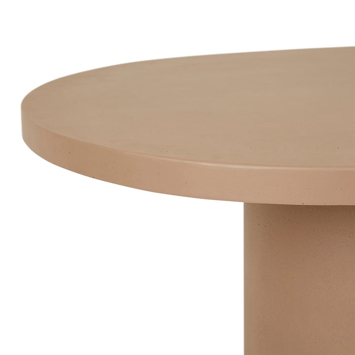 Petra Oval Dining Table - Neutral Clay Pitted