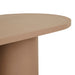 Petra Oval Dining Table - Neutral Clay Pitted