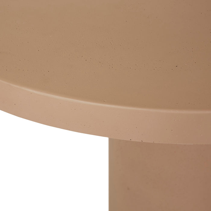 Petra Oval Dining Table - Neutral Clay Pitted