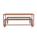 Dockside Arc Dining Ensemble - Terracotta