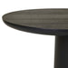 Seb Oval Dining Table - Black Oak