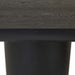 Seb Oval Dining Table - Black Oak